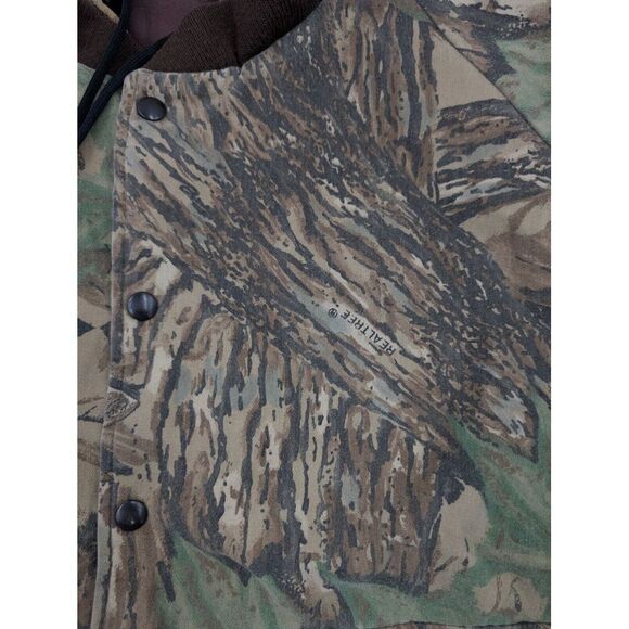 Vintage Redhead Camo Jacket Coat Quilted Men's XXL 50/50 Cotton‎ Hood Realtree - Picture 3 of 15
